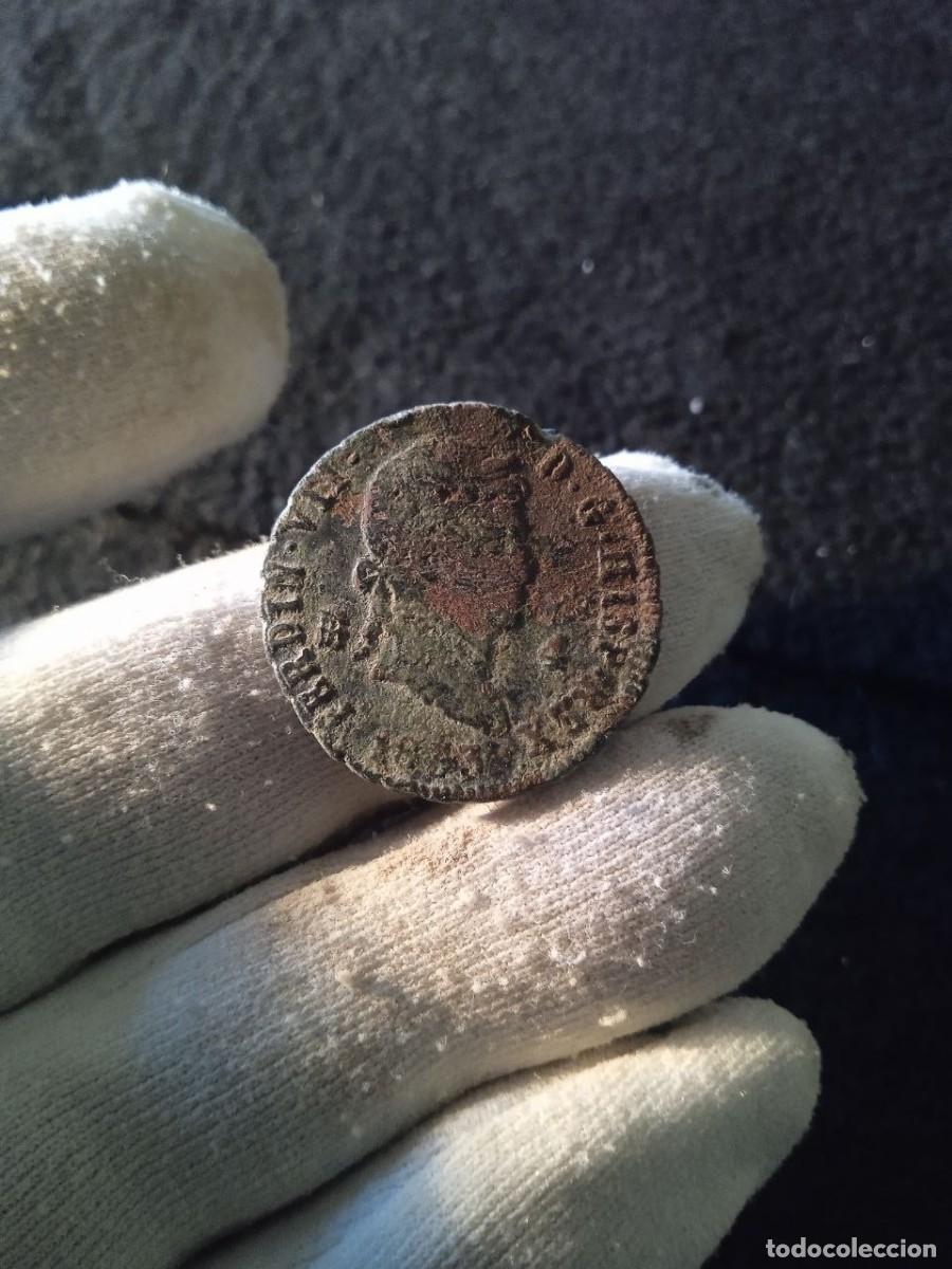 Moedas de Espanha: Bonitos 4 maravedis de Fernando VII , CECA SEGOVIA,FECHA 1833