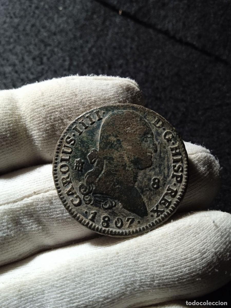 Moedas de Espanha: Bonitos 8 maravedis de Carlos IV , CECA SEGOVIA,FECHA 1807