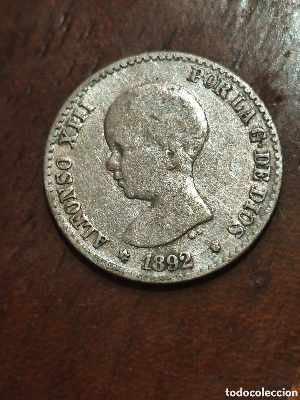 Moedas de Espanha: Moneda de plata Alfonso xlll 1892 mbc 50 cts ver imagenes