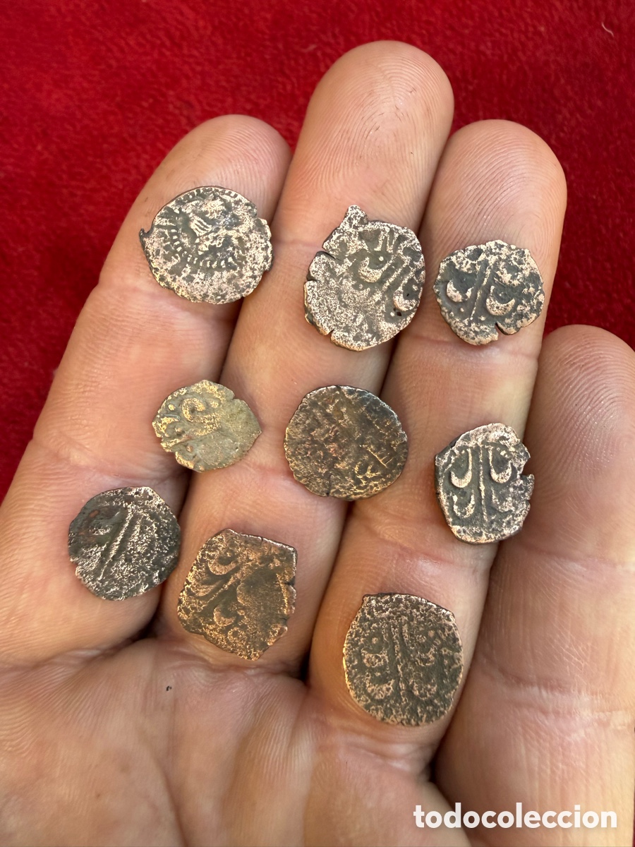 Monete da Spagna: Lote 11!lote monedas medievales,Reyno de Valencia!