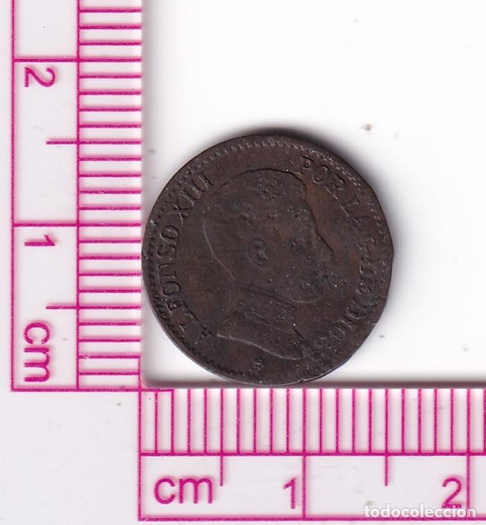 Monete da Spagna: CRF1898 MONEDA ESPA&Ntilde;A ALFONSO XIII 1 CENTIMO 1906 *-- SLV