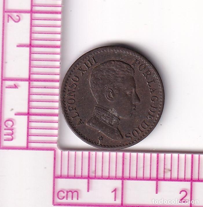 Monnaies d'Espagne: CRF1899 MONEDA ESPA&Ntilde;A ALFONSO XIII 1 CENTIMO 1906 *-- SLV