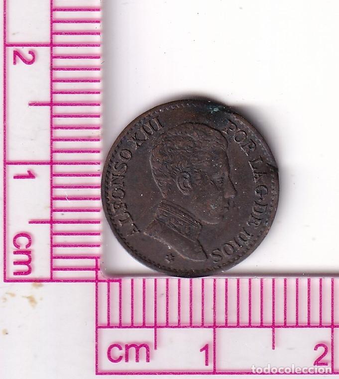 Monnaies d'Espagne: CRF1901 MONEDA ESPA&Ntilde;A ALFONSO XIII 1 CENTIMO 1906 *06