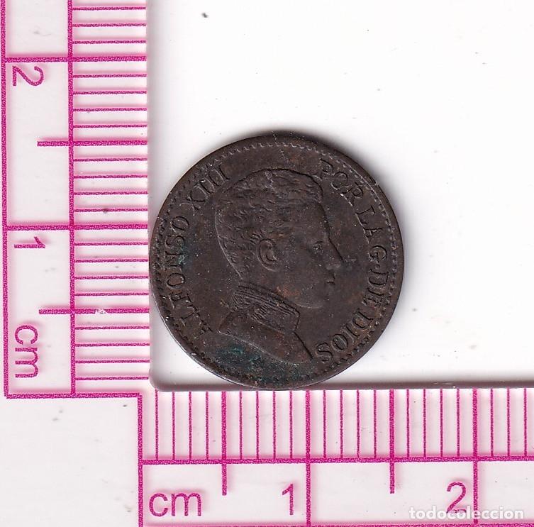 Monnaies d'Espagne: CRF1902 MONEDA ESPA&Ntilde;A ALFONSO XIII 1 CENTIMO 1906 *6 SLV