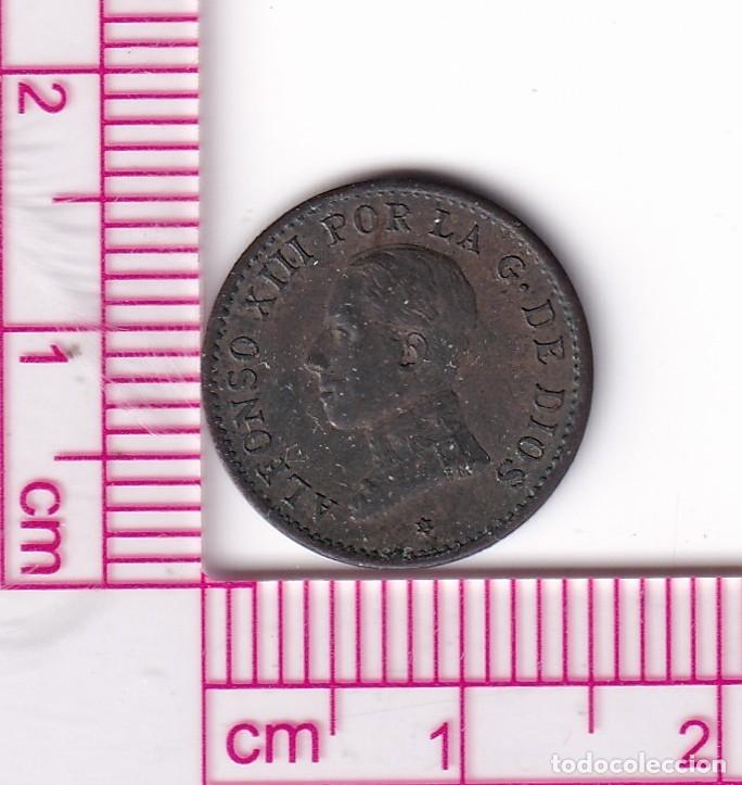 Moedas de Espanha: CRF1906 MONEDA ESPA&Ntilde;A ALFONSO XIII 1 CENTIMO 1912 *-- PCV