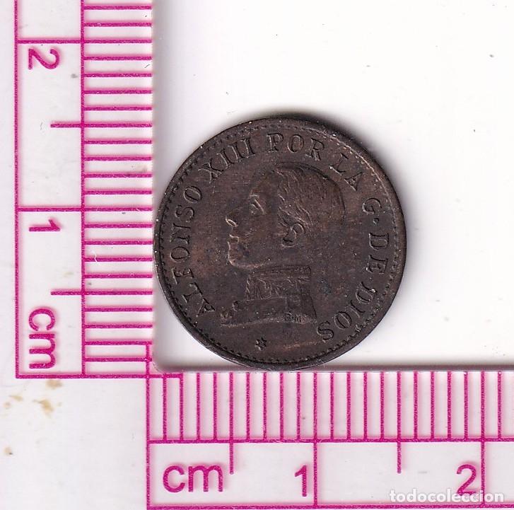 Monnaies d'Espagne: CRF1913 MONEDA ESPA&Ntilde;A ALFONSO XIII 1 CENTIMO 1912 *2 PCV