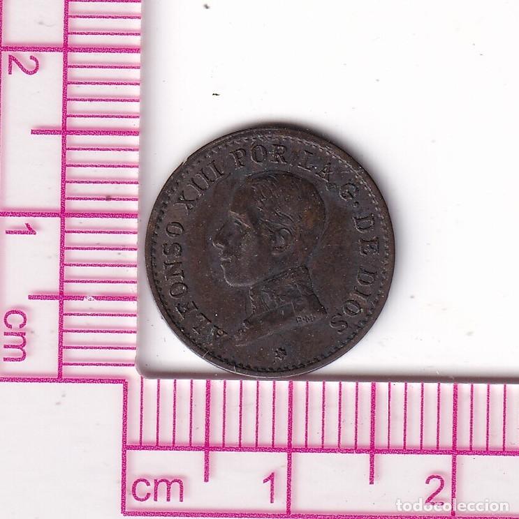 Monete da Spagna: CRF1920 MONEDA ESPA&Ntilde;A ALFONSO XIII 1 CENTIMO 1912 *12 PCV