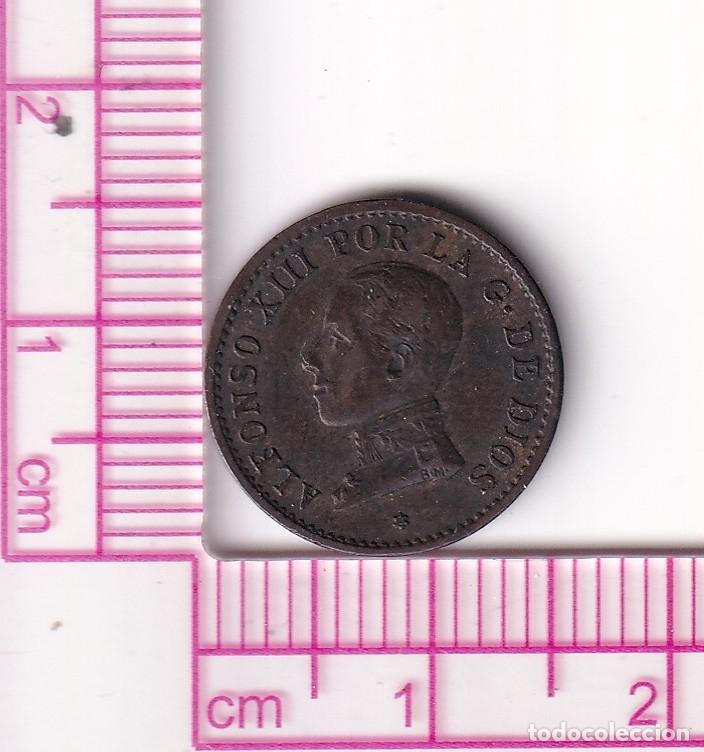 Monete da Spagna: CRF1923 MONEDA ESPA&Ntilde;A ALFONSO XIII 1 CENTIMO 1912 *12 PCV