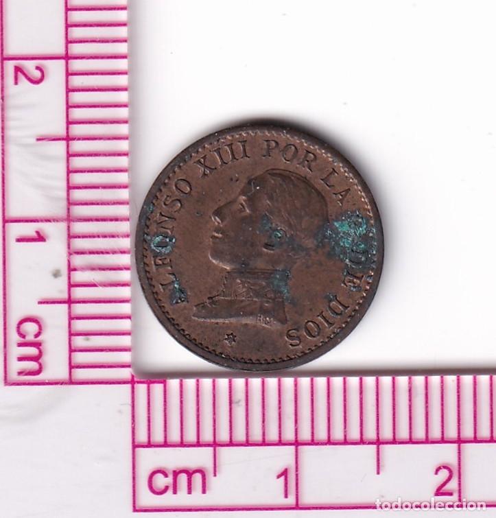 Monete da Spagna: CRF1924 MONEDA ESPA&Ntilde;A ALFONSO XIII 1 CENTIMO 1912 *2 PCV