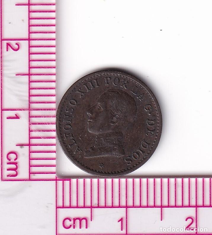 Monete da Spagna: CRF1930 MONEDA ESPA&Ntilde;A ALFONSO XIII 1 CENTIMO 1912 *2 PCV