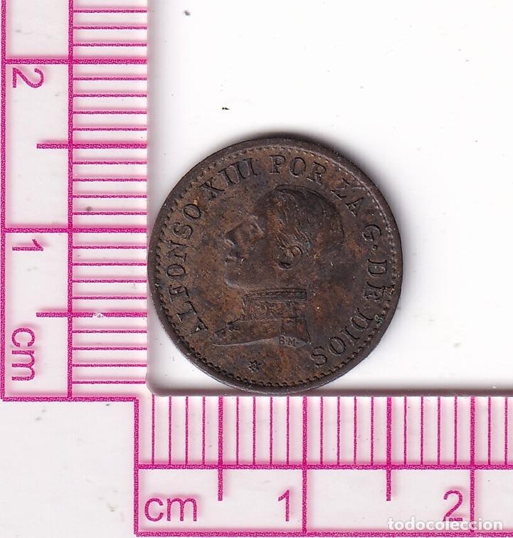 Monete da Spagna: CRF1932 MONEDA ESPA&Ntilde;A ALFONSO XIII 1 CENTIMO 1912 *2 PCV