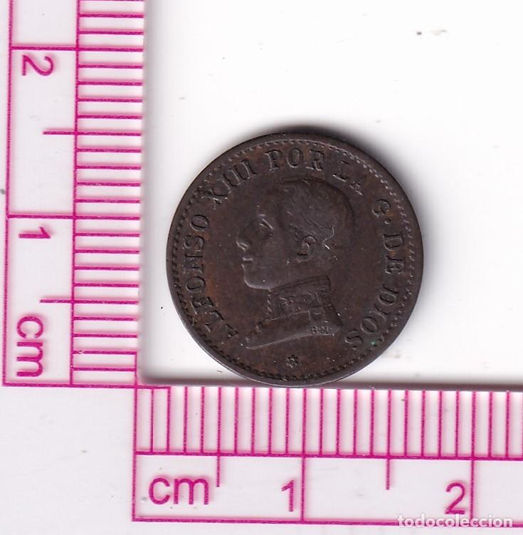Monete da Spagna: CRF1934 MONEDA ESPA&Ntilde;A ALFONSO XIII 1 CENTIMO 1912 *2 PCV