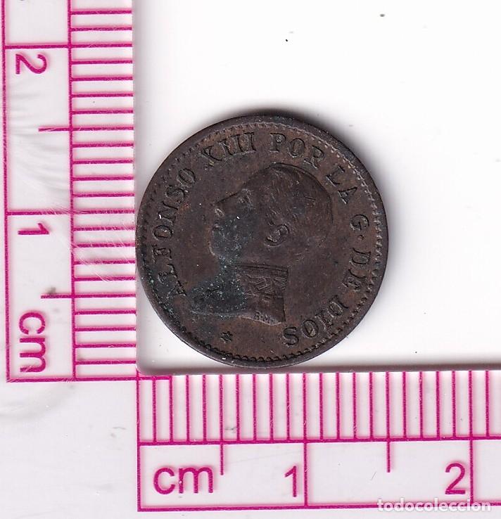 Coins of Spain: CRF1936 MONEDA ESPA&Ntilde;A ALFONSO XIII 1 CENTIMO 1912 *2 PCV