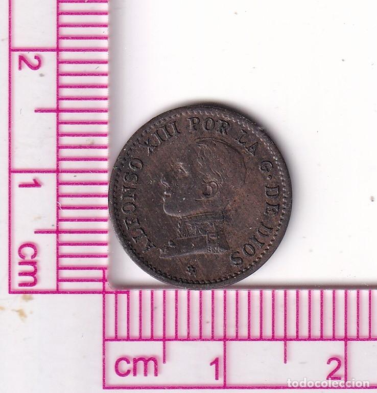 Moedas de Espanha: CRF1937 MONEDA ESPA&Ntilde;A ALFONSO XIII 1 CENTIMO 1912 *2 PCV