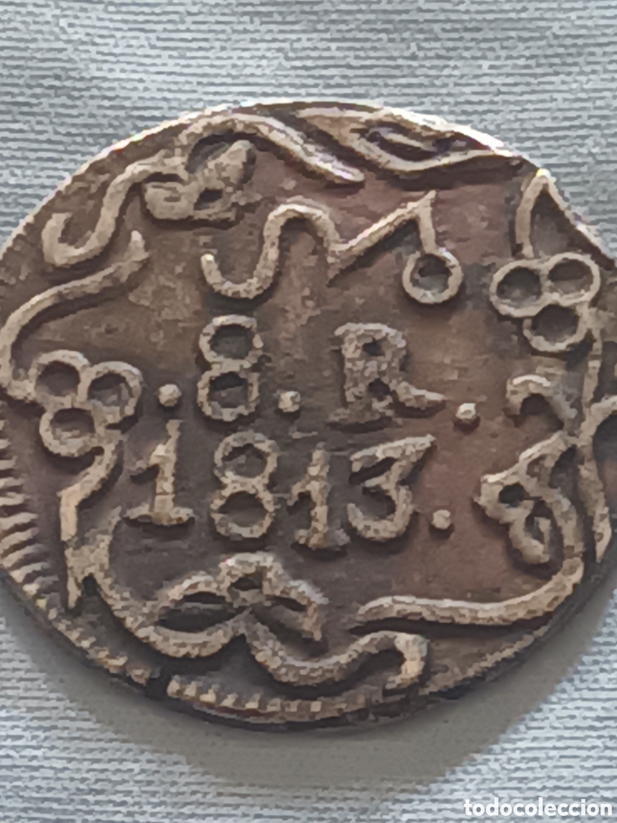 Moedas de Espanha: 8 REALES DE PLATA INSURGENCIA DE M&Eacute;XICO POR JOS&Eacute; MARIA MORELOS 1813