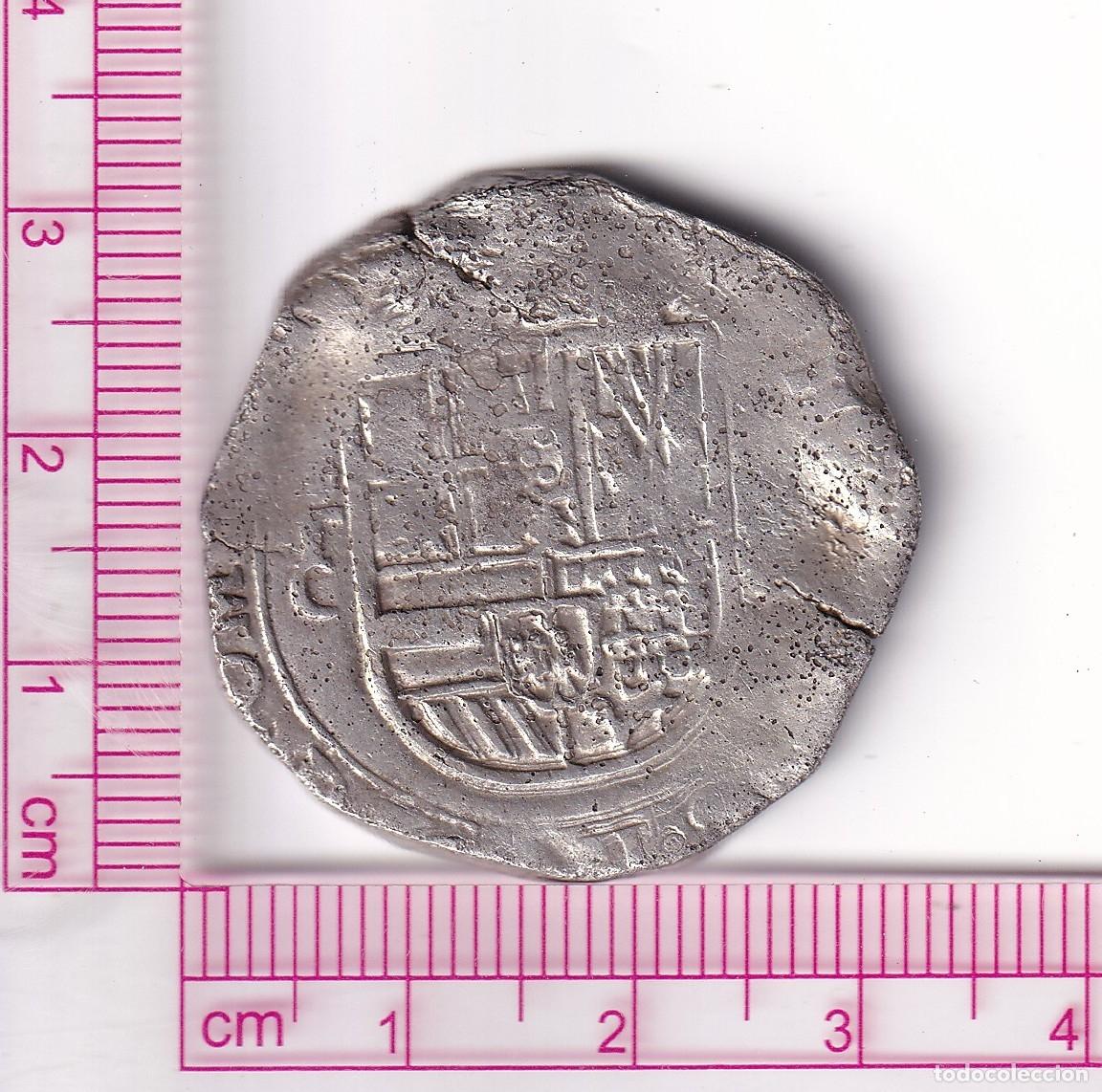 Coins of Spain: CRCAP366 MONEDA ESPA&Ntilde;A HABSBURGO 4 REALES INCIERTO PLATA