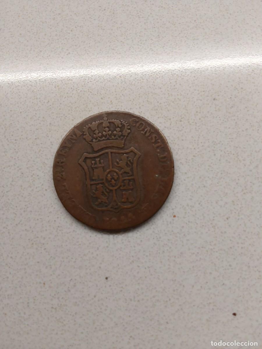 Monedas de Espa&ntilde;a: No34-BONITOS 3 CUARTOS ISABELII 1844 - Foto 2