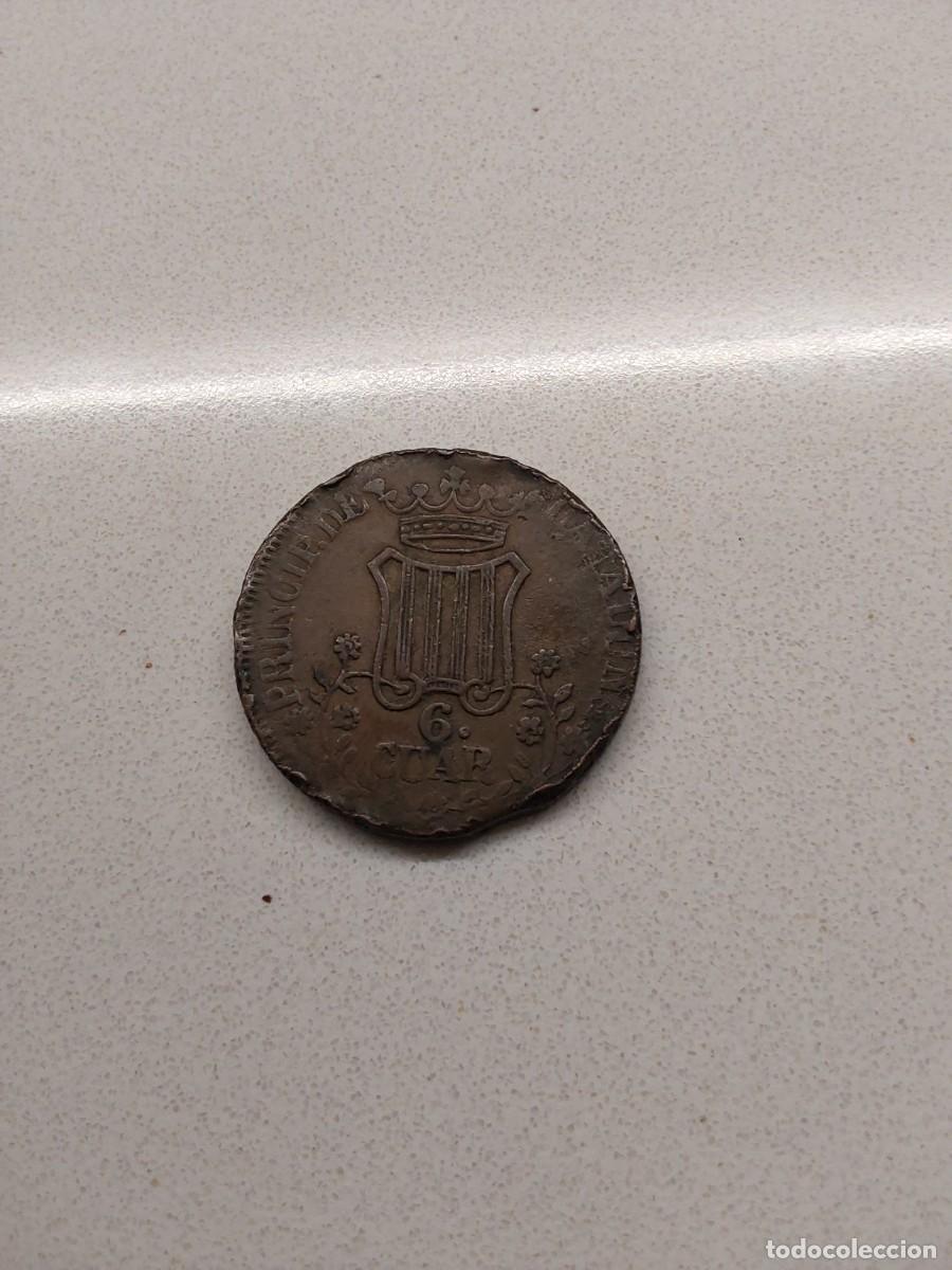 M&uuml;nzen von Spanien: No36-BONITOS 6 CUARTOS ISABEL II 1836