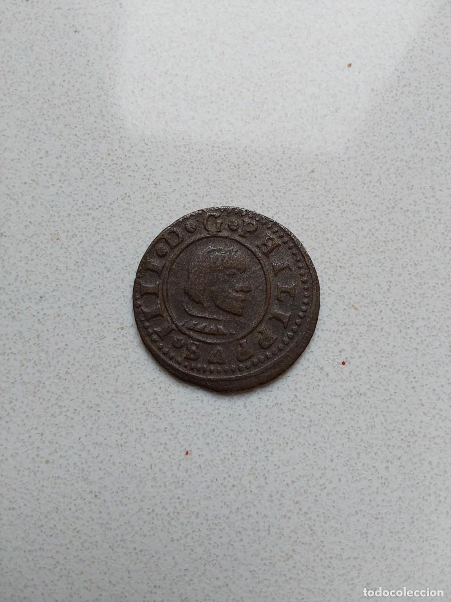 M&uuml;nzen von Spanien: No42-FELIPE IV 16 MARAVEDIS 1661