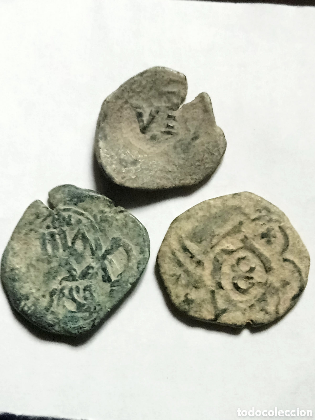 Monnaies d'Espagne: FELIPE IV - SIGLO XVII - 3 MONEDAS- VI Y VIII MARAVEDIS