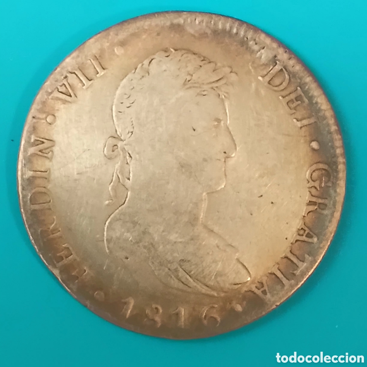 Monedas de Espa&ntilde;a: FERNANDO VII 8 REALES PLATA 1819 MEXICO JJ