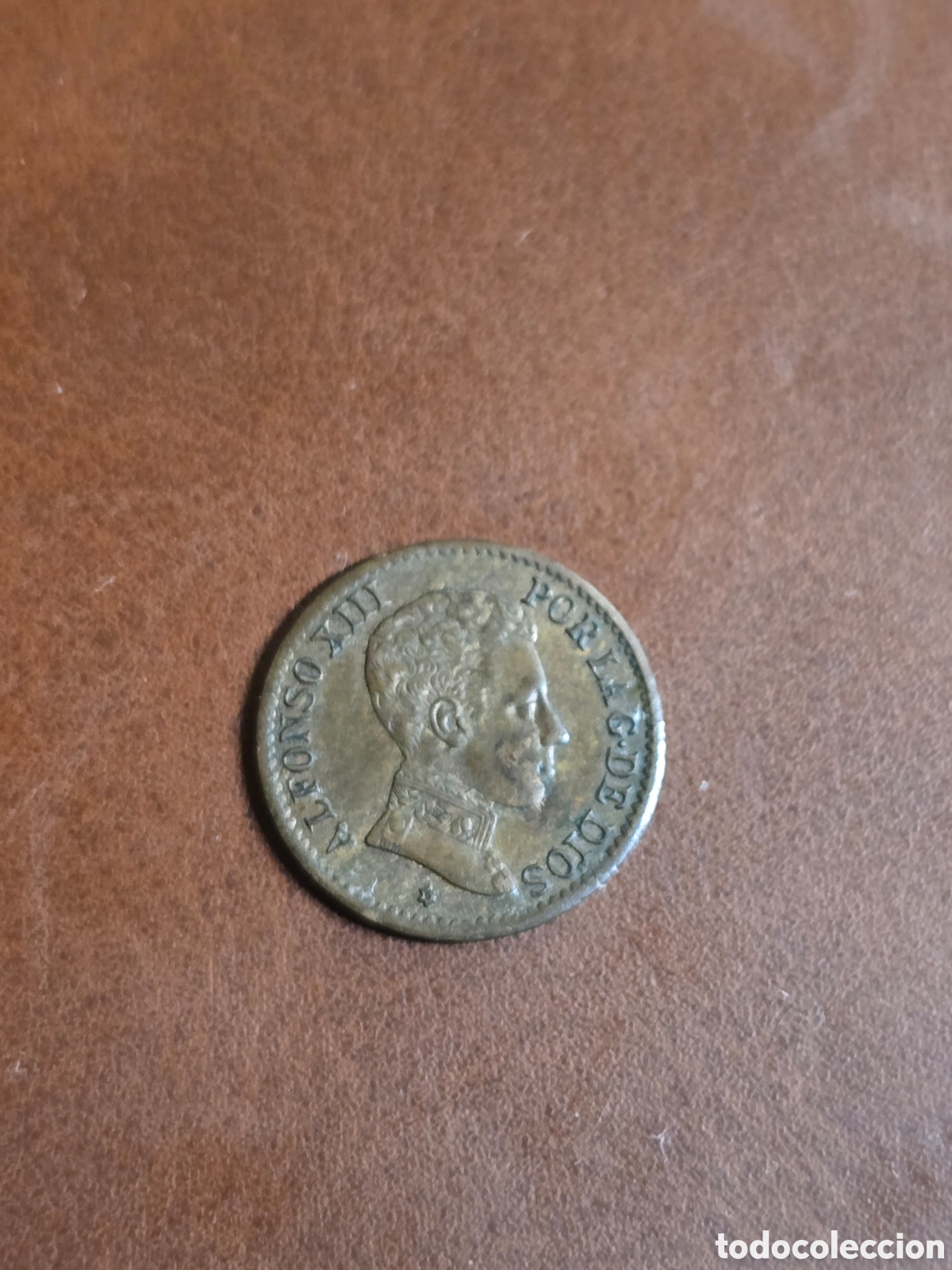 Monedas de Espa&ntilde;a: Moneda de 1 c&eacute;ntimo de Alfonso XII. acu&ntilde;ada en 1906 - Foto 5