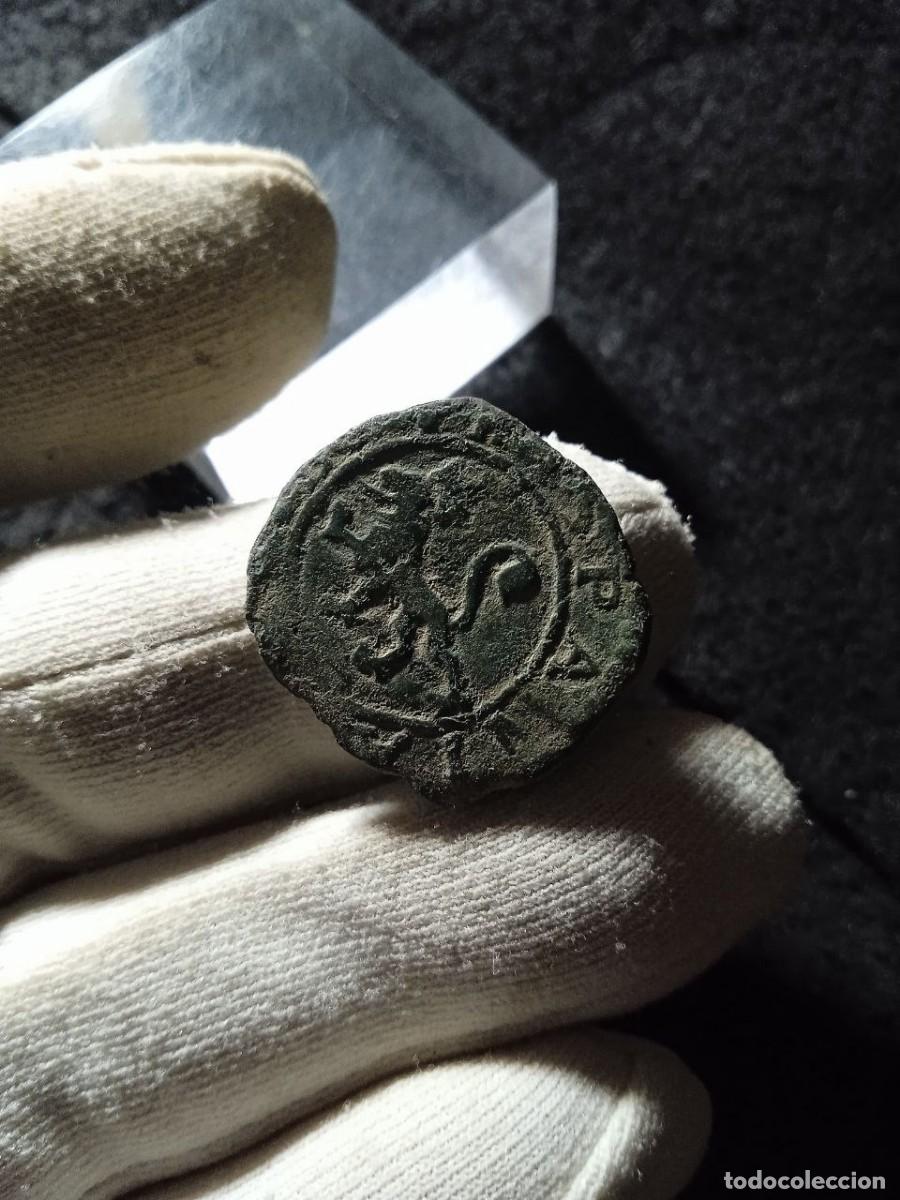 Monedas de Espa&ntilde;a: Escasos 2 maravedis de Felipe II , CECA A IDENTIFICAR