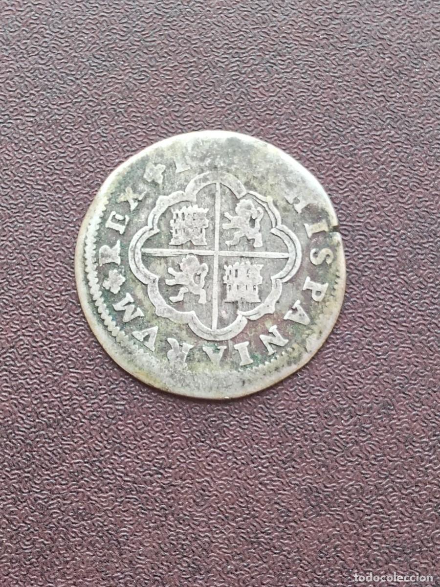 Monedas de Espa&ntilde;a: MONEDA DE 2 REALES DE FELIPE V DEL A&Ntilde;O NO VISIBLE.DE PLATA.ORIGINAL%