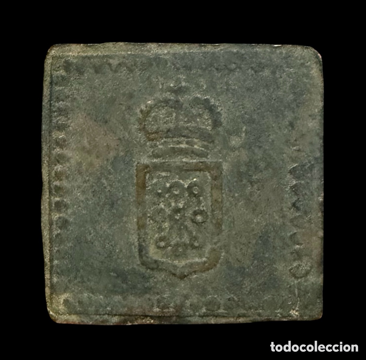 Monedas de Espa&ntilde;a: Fernando VII. 1/2 maraved&iacute; Pamplona 1832. Reino de Navarra.