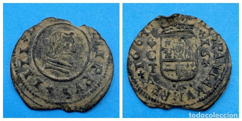 Monedas de Espa&ntilde;a: MONEDA. FELIPE IV. 16 MARAVEDIS. C&Oacute;RDOBA. 1664.