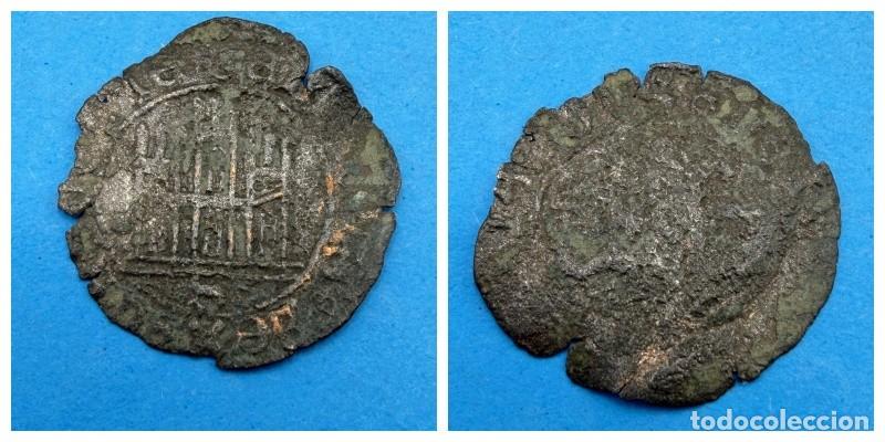 Monedas de Espa&ntilde;a: MONEDA. ENRIQUE IV. MARAVEDI. SEVILLA. - Foto 1
