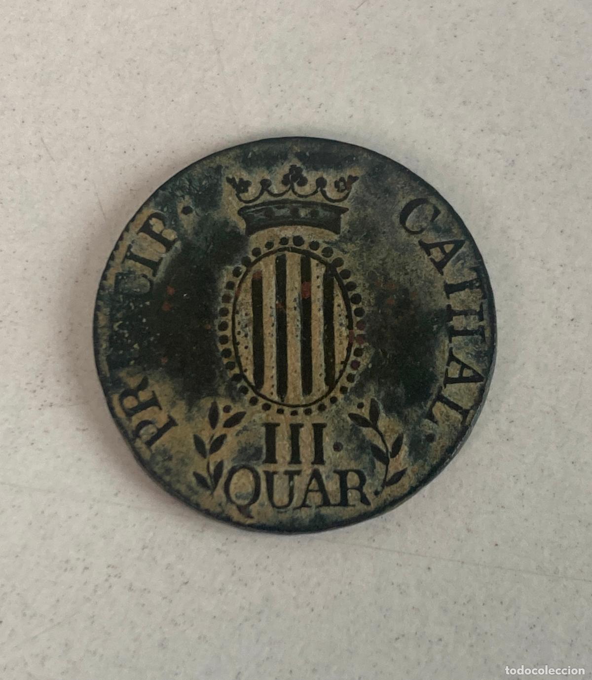 Monedas de Espa&ntilde;a: III QUAR - FERDIN. VII, 1811 - BONITA PATINA ORIGINAL