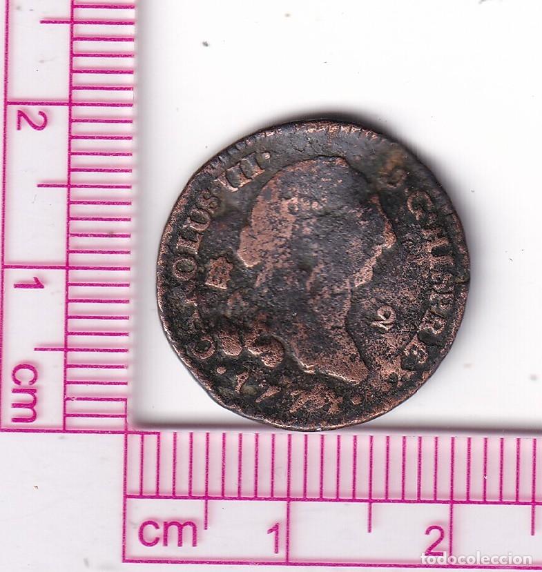 Monedas de Espa&ntilde;a: CRF2078 MONEDA CARLOS III 2 MARAVED&Iacute;ES 1777 COBRE SEGOVIA COBRE