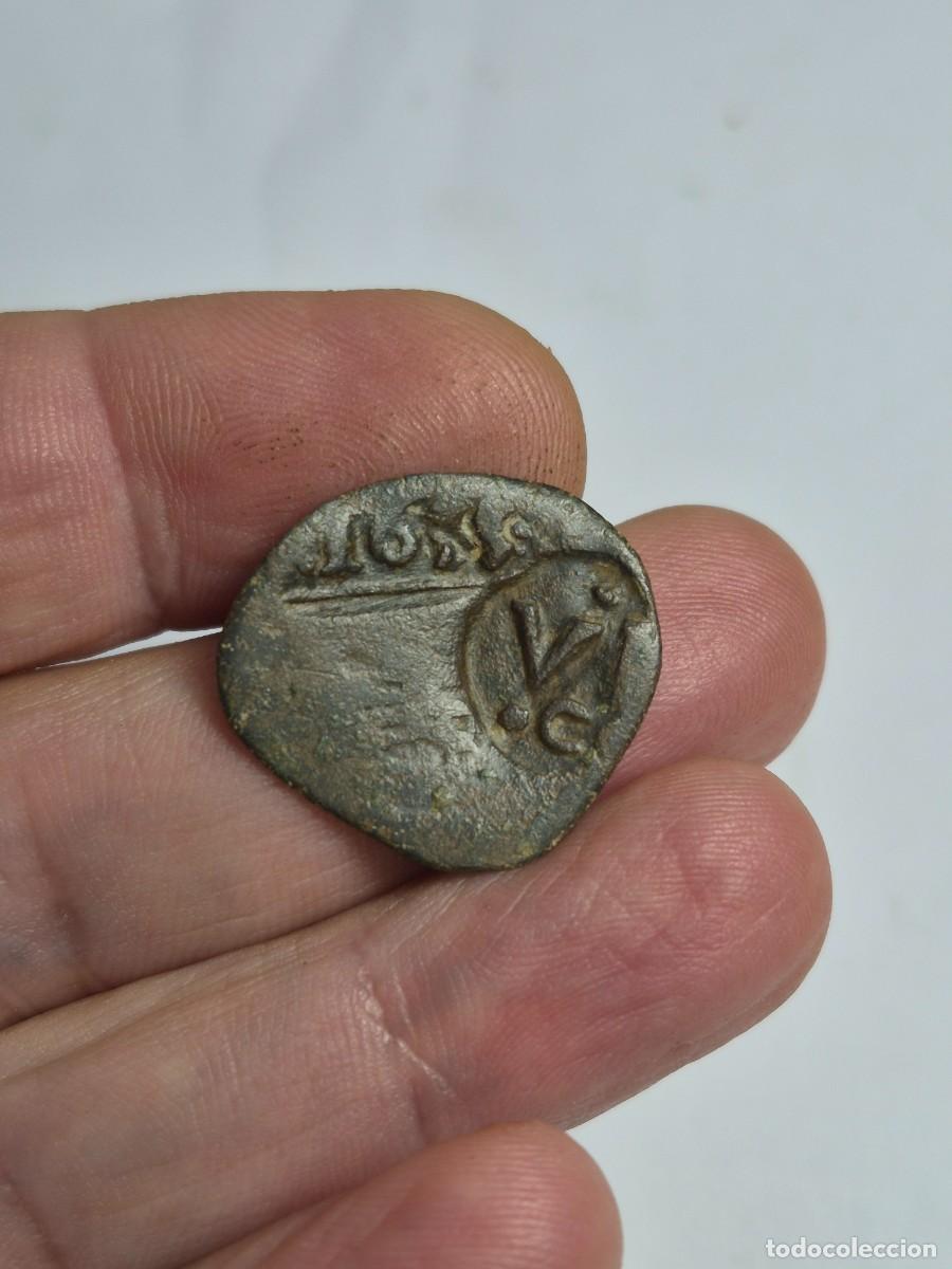 Monedas de Espa&ntilde;a: NT/ FELIPE IV RESELLOS DE IIII Y VI MARAVEDIES 1636 Y 1655 CUENCA C (E1561)