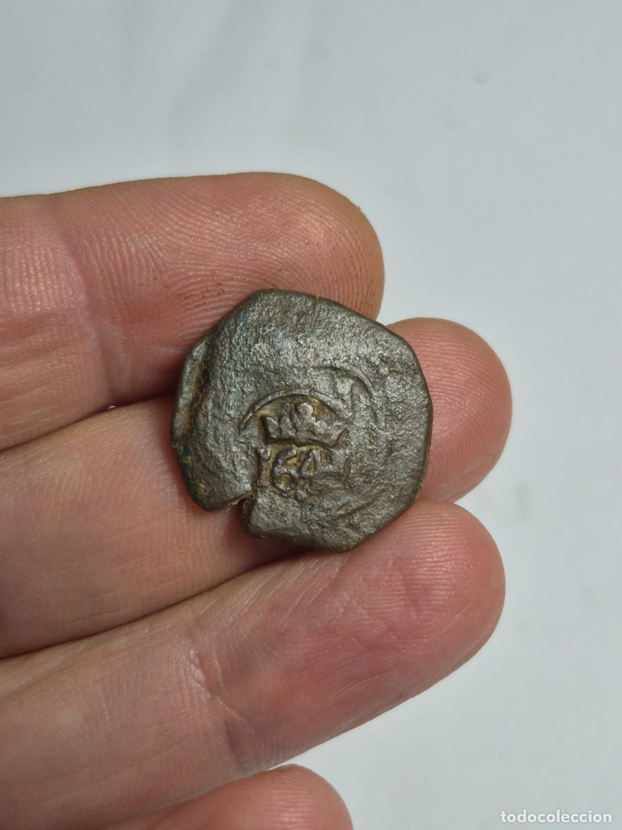 Monedas de Espa&ntilde;a: NT/ FELIPE IV RESELLO DE VIII MARAVEDIES 1641 MADRID MD (E1563)