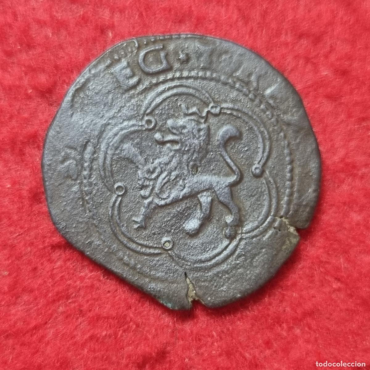Monedas de Espa&ntilde;a: MONEDA DE COBRE FELIPE II 4 MARAVEDIS CUENCA SIN FECHA ORIGINAL C41