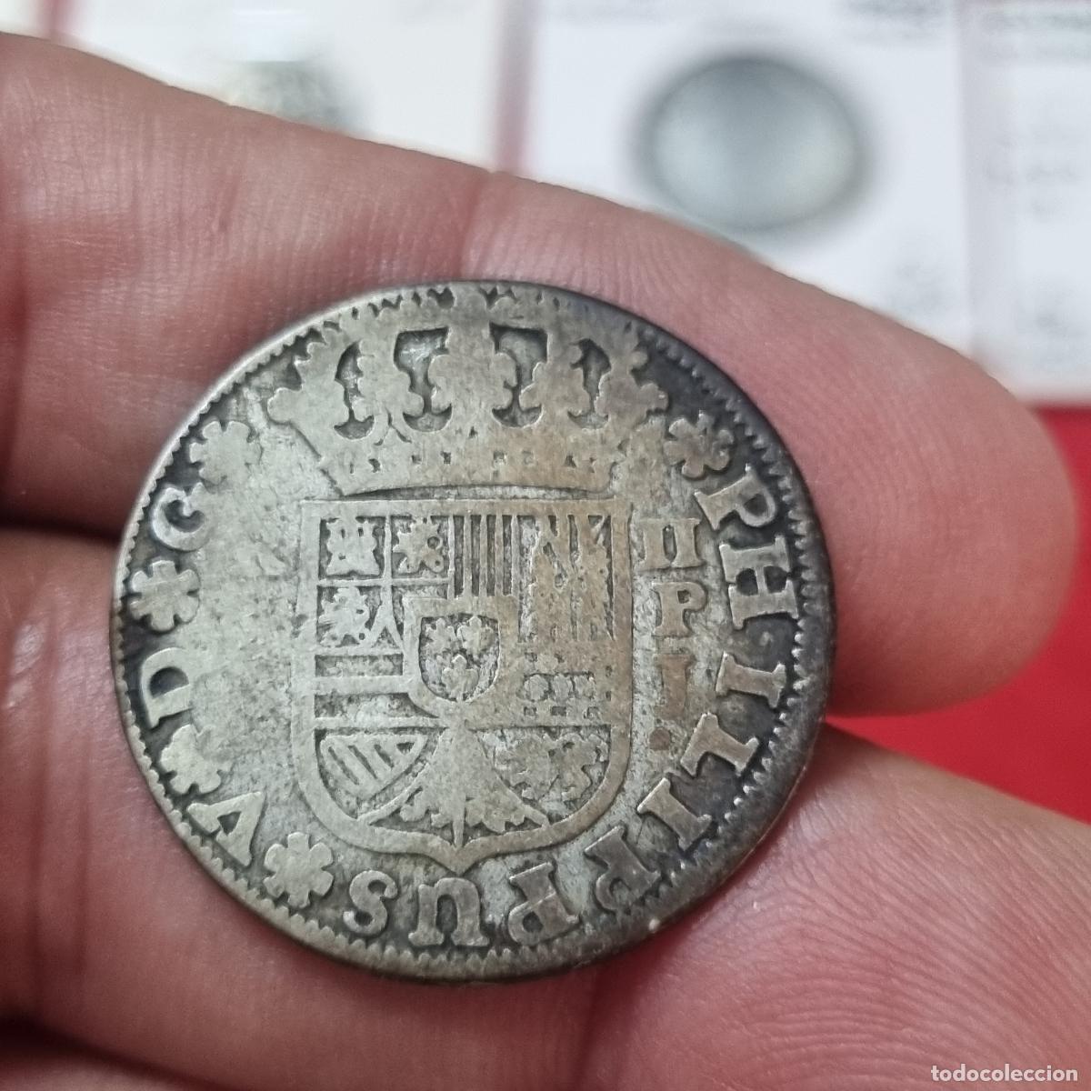 Monedas de Espa&ntilde;a: MONEDA FELIPE V 12 REALES DE PLATA ORIGINAL C41