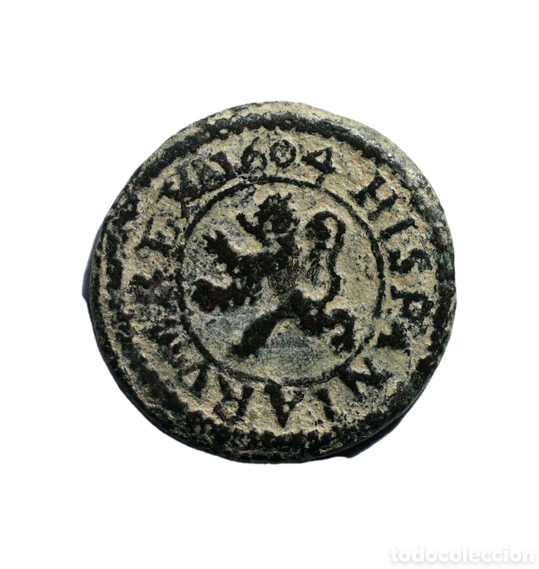 Monedas de Espa&ntilde;a: 2 MARAVEDIS 1604 FELIPE III SEGOVIA