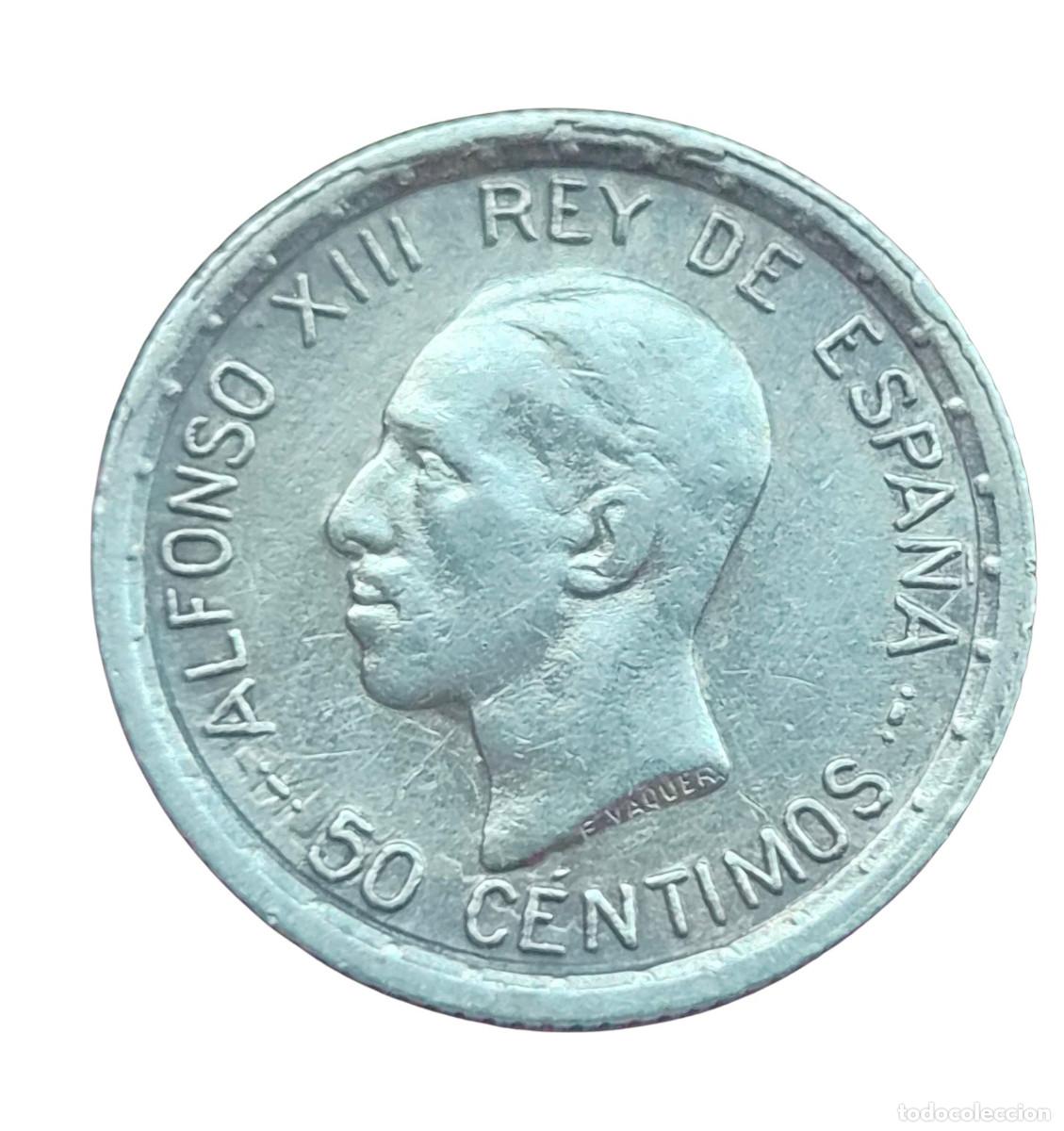 Monedas de Espa&ntilde;a: ALFONSO XIII PLATA 50 CENTIMOS 1926 P.C.S