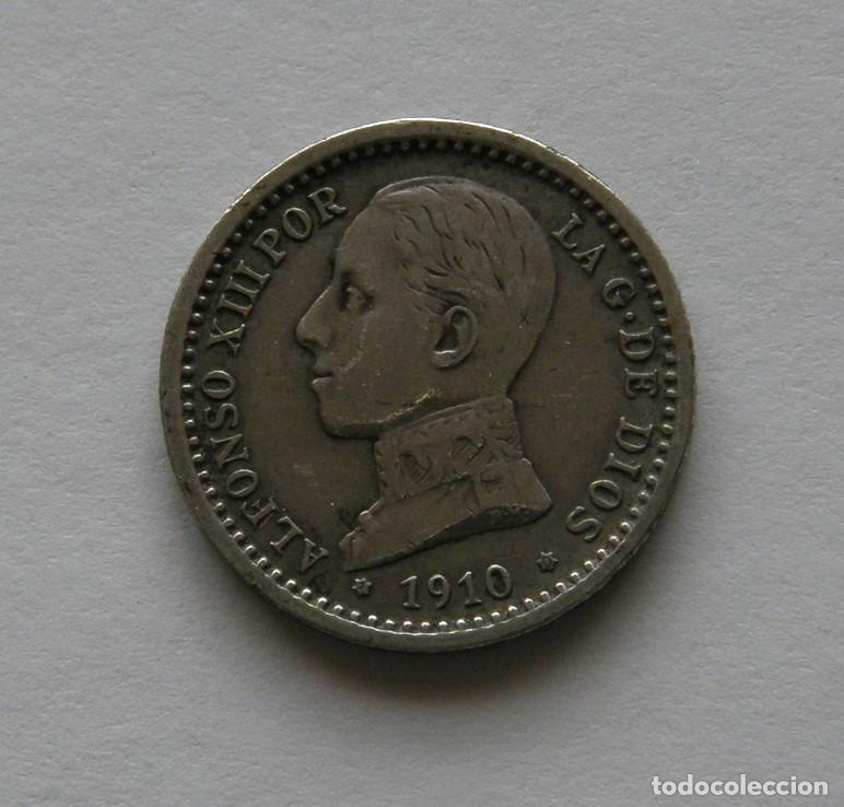 Monedas de Espa&ntilde;a: MONEDA ALFONSO XIII 50 CENTIMOS 1910