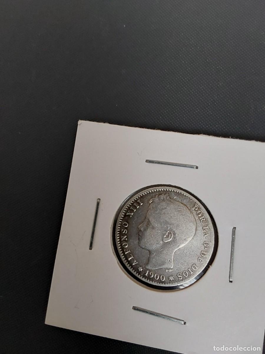 Monedas de Espa&ntilde;a: No49-PRECIOSA PESETA DE PLATA DE ALFONSO XIII 1900