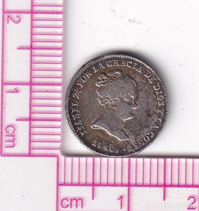 Moedas de Espanha: CRF2104 MONEDA ESPA&Ntilde;A ISABEL II 1 REAL SEVILLA 1840 PLATA
