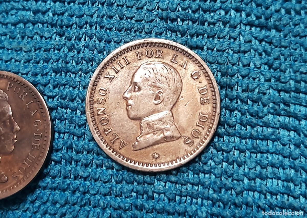 Monedas de Espa&ntilde;a: 4 monedas de 1, 2 Centimos 1904, 1906 y 1912 - Foto 5