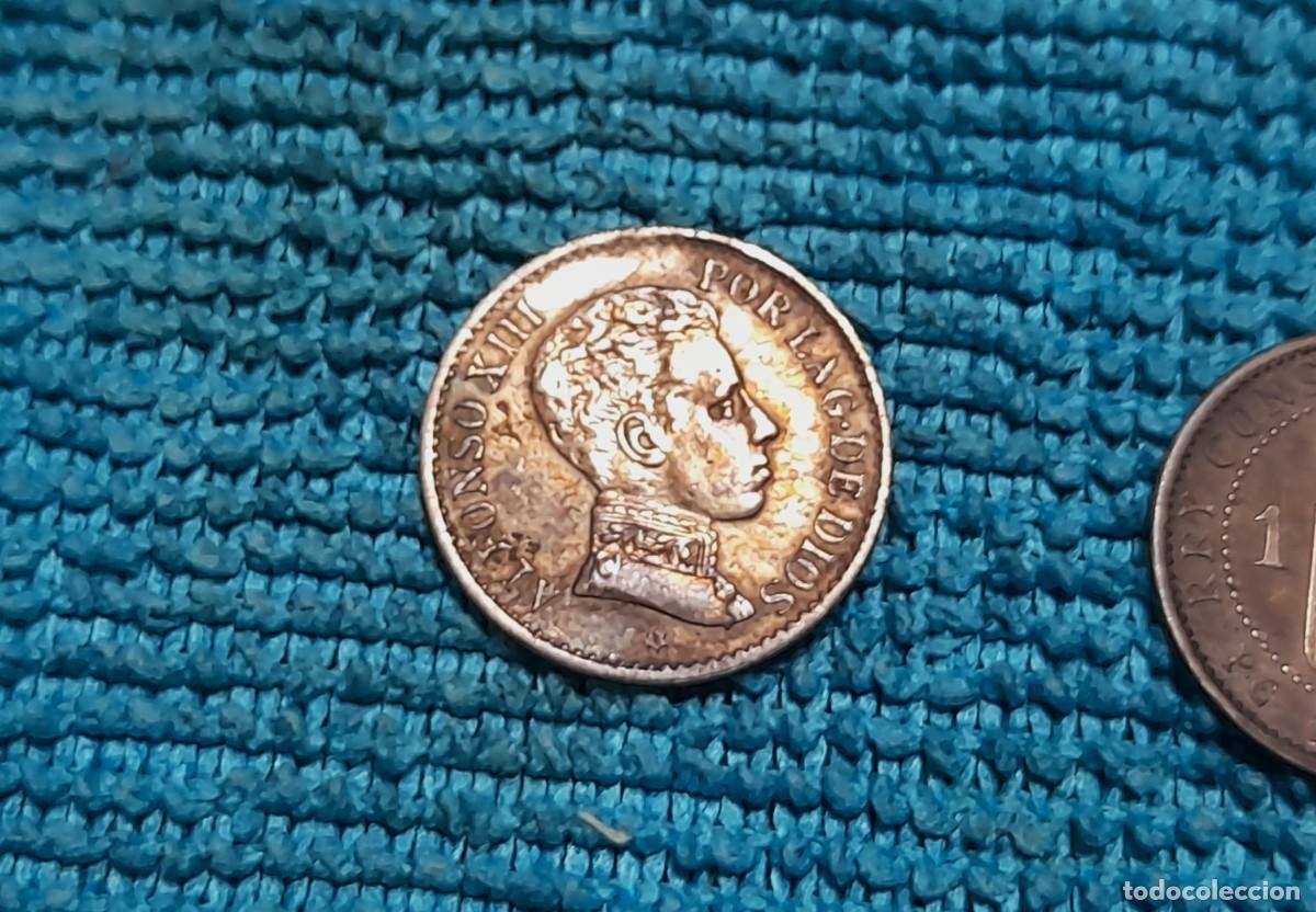 Monedas de Espa&ntilde;a: 4 monedas de 1, 2 Centimos 1904, 1906 y 1912 - Foto 7
