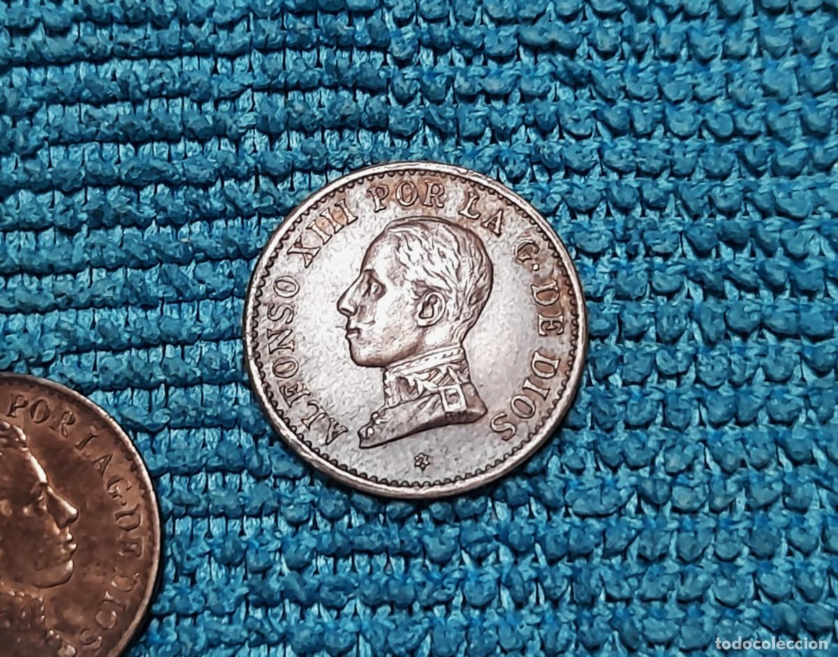 Monedas de Espa&ntilde;a: 4 monedas de 1, 2 Centimos 1904, 1906 y 1912 - Foto 9