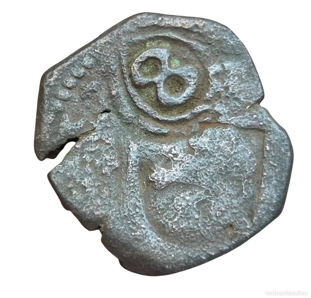 Monedas de Espa&ntilde;a: FELIPE IV Resello. 1652 sobre un 8 maravedis