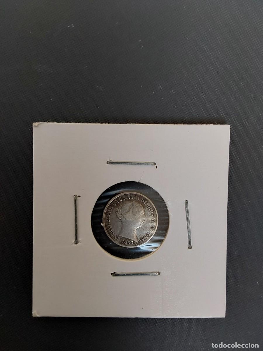 Monedas de Espa&ntilde;a: No55-UN REAL ISABEL II 1853 PLATA