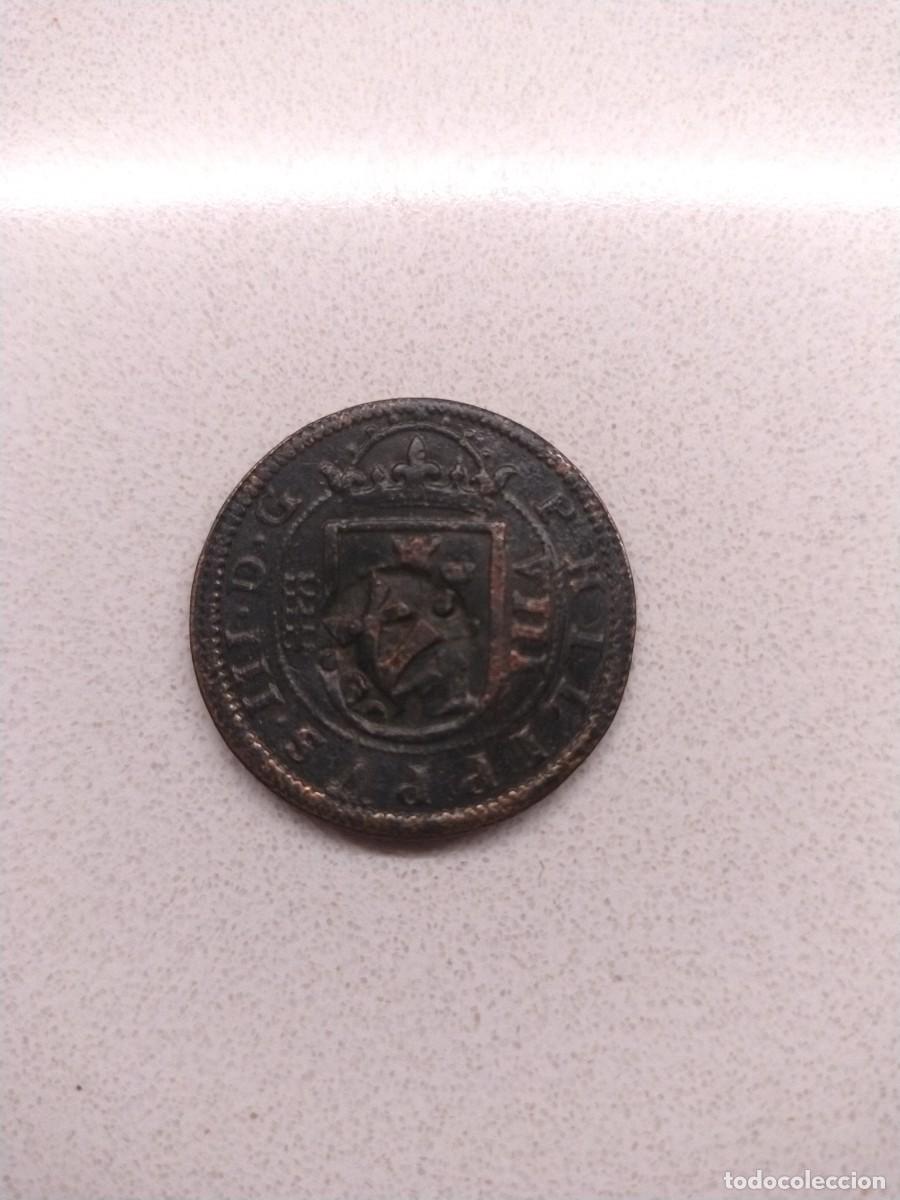 Monedas de Espa&ntilde;a: No62-Resello (1641)8 MARAVED&Iacute;S FELIPE III 1606