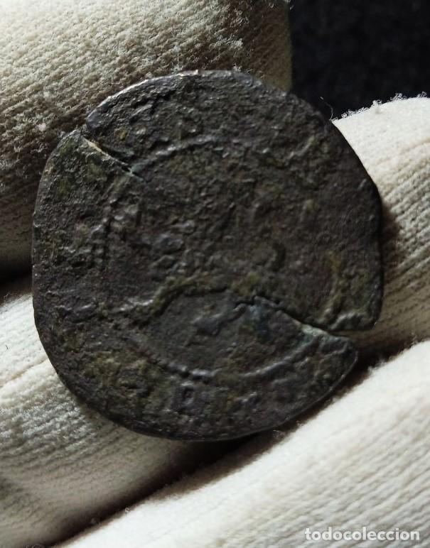 Monedas de Espa&ntilde;a: Escasos 2 maravedis de RRCC,ceca Cuenca - Foto 2
