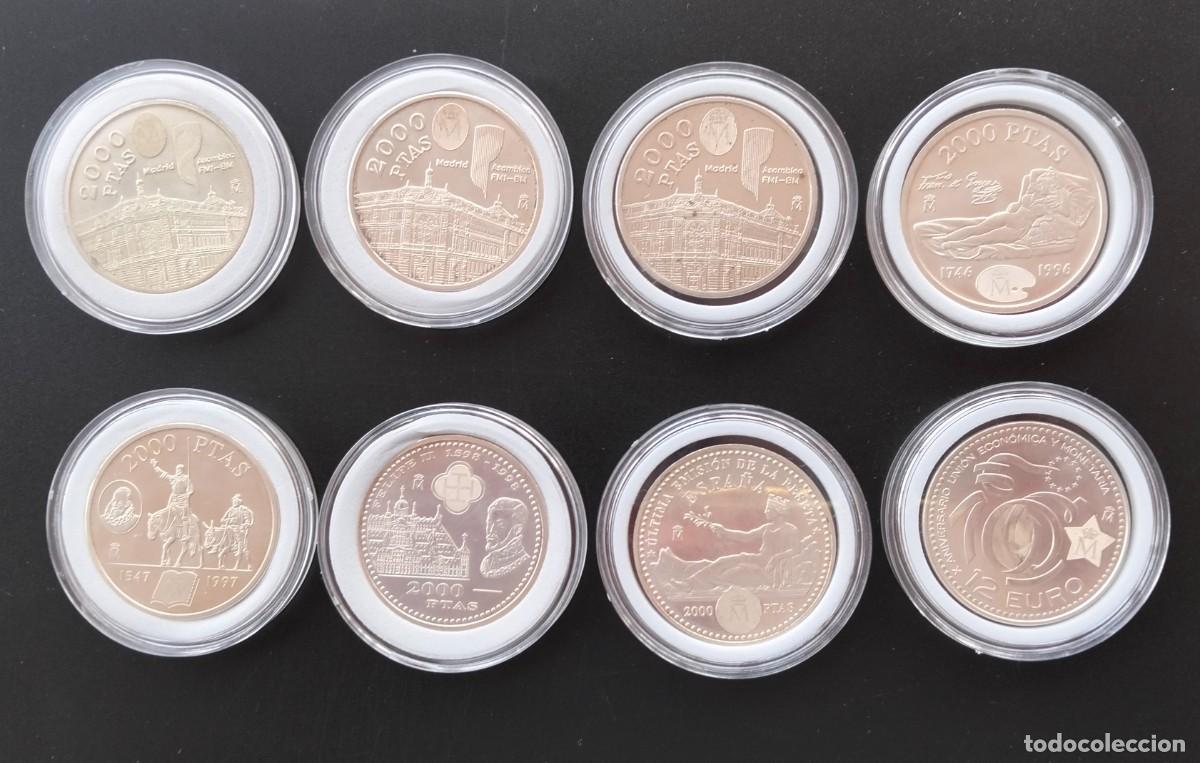 Monedas de Espa&ntilde;a: MONE5 MONEDAS DE PLATA CONMEMORATIVAS ESPA&Ntilde;OLAS